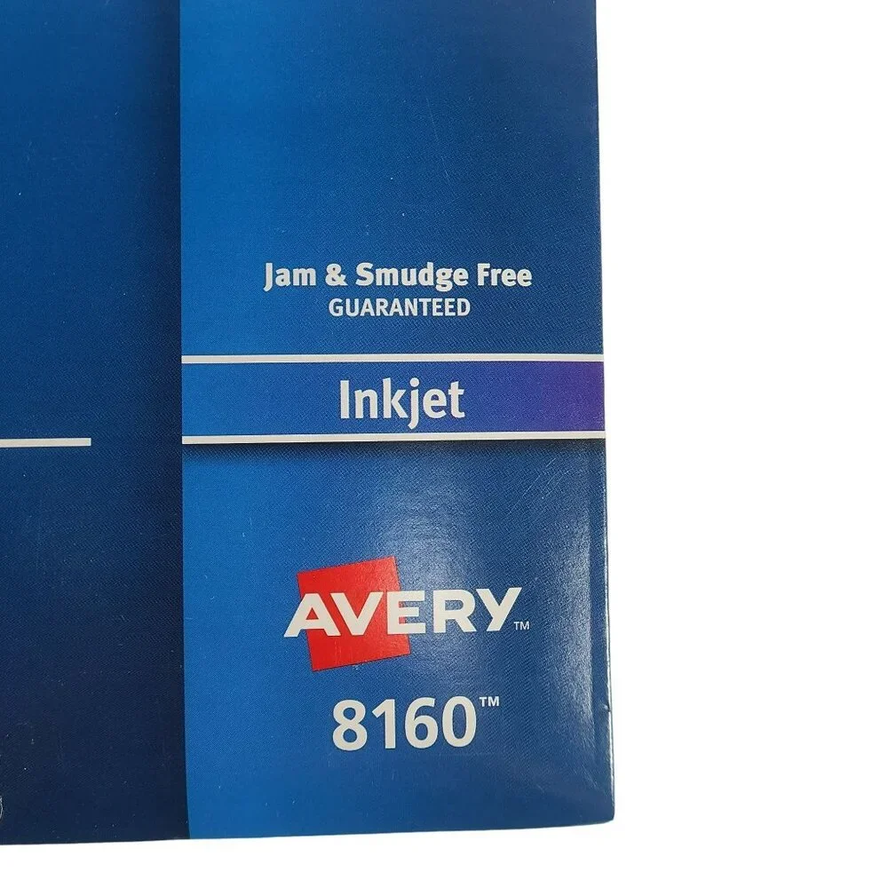 Avery Inkjet Address Labels Printable 1